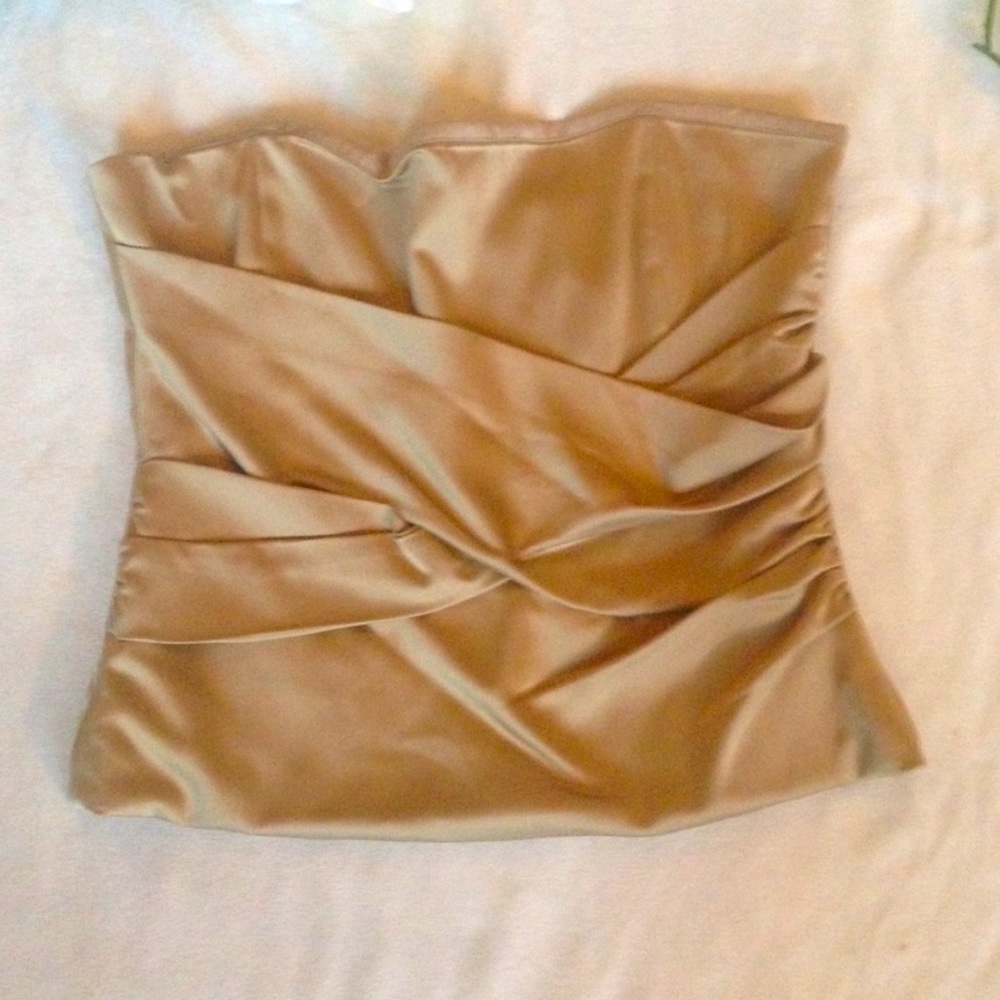BCBG bustier tube top